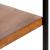 Bibliotecă 4 rafturi 6 sertare 122x36x181 cm lemn masiv mango GartenMobel Dekor