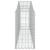 Coșuri gabion arcuite 11 buc, 200x30x60/80 cm, fier galvanizat GartenMobel Dekor