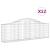 Coșuri gabion arcuite 12 buc, 200x30x60/80 cm, fier galvanizat GartenMobel Dekor