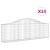 Coșuri gabion arcuite 14 buc, 200x30x60/80 cm, fier galvanizat GartenMobel Dekor