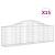 Coșuri gabion arcuite 15 buc, 200x30x60/80 cm, fier galvanizat GartenMobel Dekor