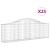 Coșuri gabion arcuite 25 buc, 200x30x60/80 cm, fier galvanizat GartenMobel Dekor