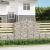 Coșuri gabion arcuite 2 buc, 200x30x160/180 cm, fier galvanizat GartenMobel Dekor