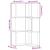 Bibliotecă 3 niveluri stejar maro 50x50x102 cm lemn prelucrat GartenMobel Dekor