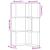 Bibliotecă 3 niveluri lemn vechi 50x50x102 cm lemn prelucrat GartenMobel Dekor