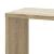 Raft colțar perete stejar sonoma 45x45x147 cm lemn prelucrat GartenMobel Dekor