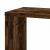 Raft colțar perete stejar fumuriu 45x45x147 cm lemn prelucrat GartenMobel Dekor