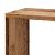 Raft colțar perete lemn vechi 45x45x147 cm lemn prelucrat GartenMobel Dekor