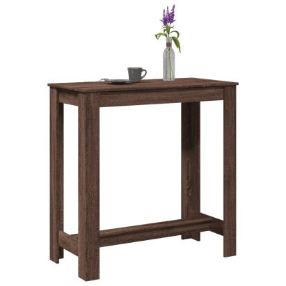 Masă de bar, stejar maro, 102x50x103,5 cm, lemn prelucrat GartenMobel Dekor