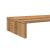 Suport monitor, stejar artizanal, 100x27x10 cm, lemn prelucrat GartenMobel Dekor