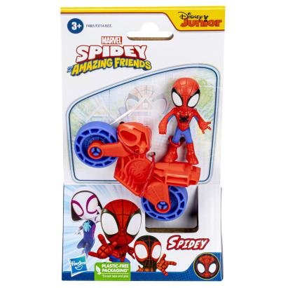 SPIDERMAN SET MOTOCICLETA SI FIGURINA SPIDEY 6CM SuperHeroes ToysZone