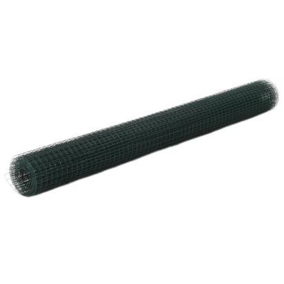 Plasă de sârmă găini, verde, 25 x 1,5 m, oțel cu înveliș PVC GartenMobel Dekor