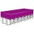 Plasă de container, negru, 4 x 9 m, HDPE GartenMobel Dekor