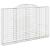 Coș gabion arcuit, 300x30x180/200 cm, fier galvanizat GartenMobel Dekor