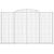 Coș gabion arcuit, 300x30x180/200 cm, fier galvanizat GartenMobel Dekor