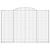 Coș gabion arcuit, 300x30x200/220 cm, fier galvanizat GartenMobel Dekor