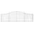 Coșuri gabion arcuite 14 buc, 200x30x40/60 cm, fier galvanizat GartenMobel Dekor