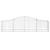 Coșuri gabion arcuite 18 buc, 200x30x40/60 cm, fier galvanizat GartenMobel Dekor