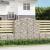 Coșuri gabion arcuite 6 buc, 200x30x180/200cm, fier galvanizat GartenMobel Dekor