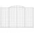 Coșuri gabion arcuite 5 buc, 300x30x180/200 cm, fier galvanizat GartenMobel Dekor