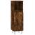 Set mobilier de baie, 3 piese, stejar fumuriu, lemn prelucrat GartenMobel Dekor