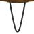 Set mobilier de baie, 3 piese, stejar fumuriu, lemn prelucrat GartenMobel Dekor