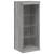 Servantă cu lumini LED, gri sonoma, 162x37x100 cm GartenMobel Dekor