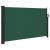 Copertină laterală retractabilă, verde închis, 117x300 cm GartenMobel Dekor