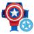 SPIDERMAN MARVEL ARMA SUPEREROU DISC BLASTER CAPTAIN AMERICA SuperHeroes ToysZone