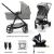 CARUCIOR KINDERKRAFT NEWLY, 4 IN 1, MOONLIGHT GREY SuperHeroes ToysZone