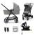 CARUCIOR KINDERKRAFT NEWLY, 4 IN 1, MOONLIGHT GREY SuperHeroes ToysZone