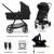 CARUCIOR KINDERKRAFT NEWLY, 4 IN 1, CLASSIC BLACK SuperHeroes ToysZone