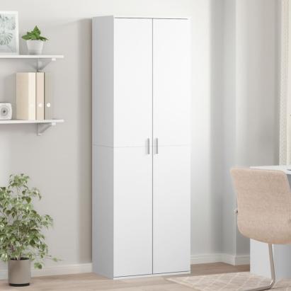 Dulap înalt, alb, 60x35x180 cm, lemn prelucrat GartenMobel Dekor