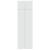 Dulap de depozitare, alb, 70x42,5x225 cm, lemn prelucrat GartenMobel Dekor
