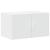 Dulap de depozitare, alb, 70x42,5x225 cm, lemn prelucrat GartenMobel Dekor