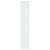 Dulap de depozitare, alb, 70x42,5x225 cm, lemn prelucrat GartenMobel Dekor