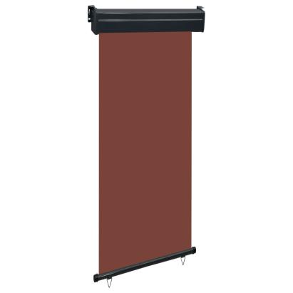 Copertină laterală de balcon, maro, 80 x 250 cm GartenMobel Dekor