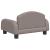 Canapea pentru copii, gri taupe, 50x40x30 cm, material textil GartenMobel Dekor