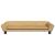 Canapea pentru copii, maro, 100x50x26 cm, catifea GartenMobel Dekor