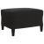 Set de canapele cu perne, 4 piese, negru, catifea GartenMobel Dekor