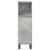 Set mobilier de baie, 3 piese, gri beton, lemn compozit GartenMobel Dekor