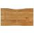 Blat masă cu margini naturale, 120x60x2,5 cm, lemn masiv mango GartenMobel Dekor
