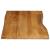 Blat masă cu margini naturale, 120x60x2,5 cm, lemn masiv mango GartenMobel Dekor