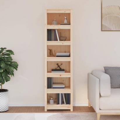 Bibliotecă, 50x35x183 cm, lemn masiv de pin GartenMobel Dekor