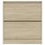 Pantofar, stejar sonoma, 80x21x87,5 cm, lemn compozit GartenMobel Dekor