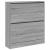 Pantofar, gri sonoma, 80x21x87,5 cm, lemn prelucrat GartenMobel Dekor