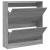 Pantofar, gri sonoma, 80x21x87,5 cm, lemn prelucrat GartenMobel Dekor