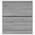 Pantofar, gri sonoma, 80x21x87,5 cm, lemn prelucrat GartenMobel Dekor