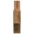 Raft de perete, lemn artizanal, 100x15x70 cm, lemn prelucrat GartenMobel Dekor