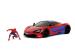 JADA MARVEL SET FIGURINA SPIDER MAN SI MASINUTA METALICA MCLAREN 720S SCARA 1 LA 24 SuperHeroes ToysZone